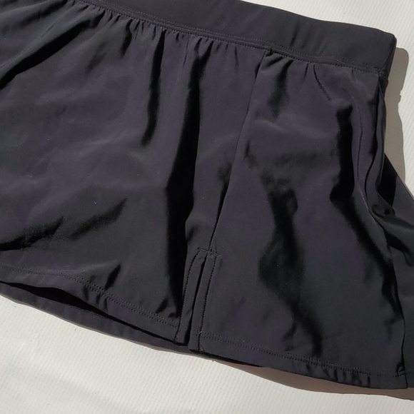 🔖Aqua Green Black Skirt Swimwear Bottoms - Picture 3 of 8